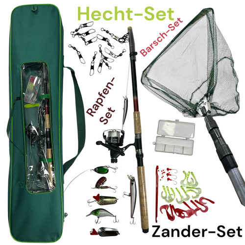 Hecht angelset spinnrute - hecht,
